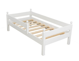 Łóżko dla dziecka z barierką bez szuflady MERLIN