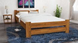 Łóżko sypialniane z materacem KLARA