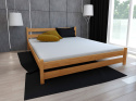 łóżko sypialniane z materacem bez zagłówka