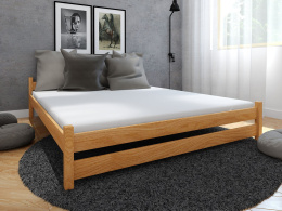Łóżko z materacem do sypialni DARIA bez zagłówka