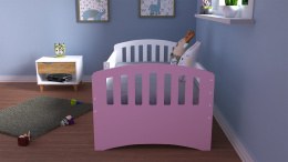 Łóżko dla dziecka białe HAPPY
