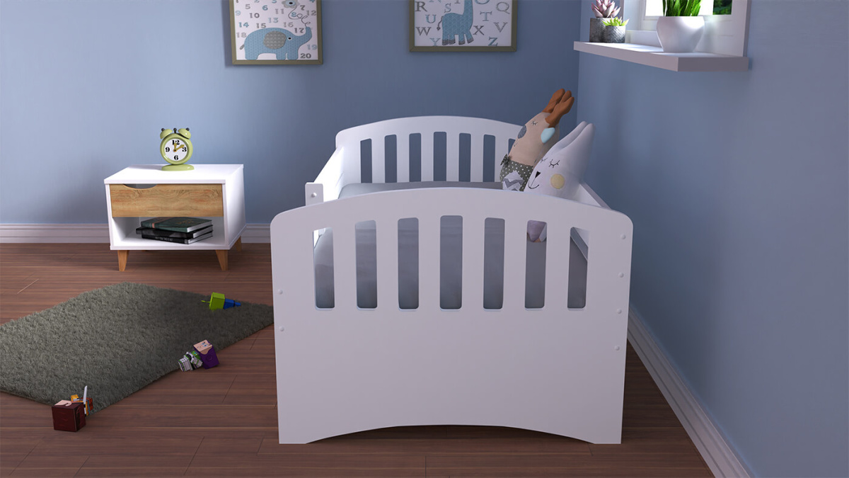 łóżko dziecięce z barierką 160x80