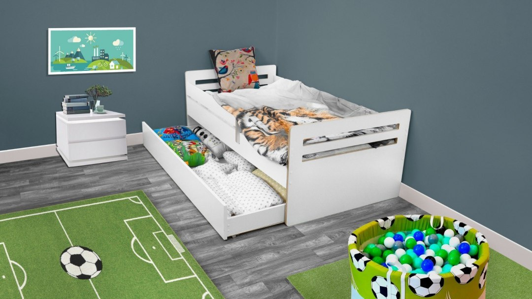 łóżko dla dziecka do małego pokoju