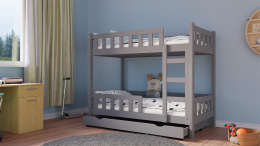 Łóżko piętrowe dla dzieci SOSNA